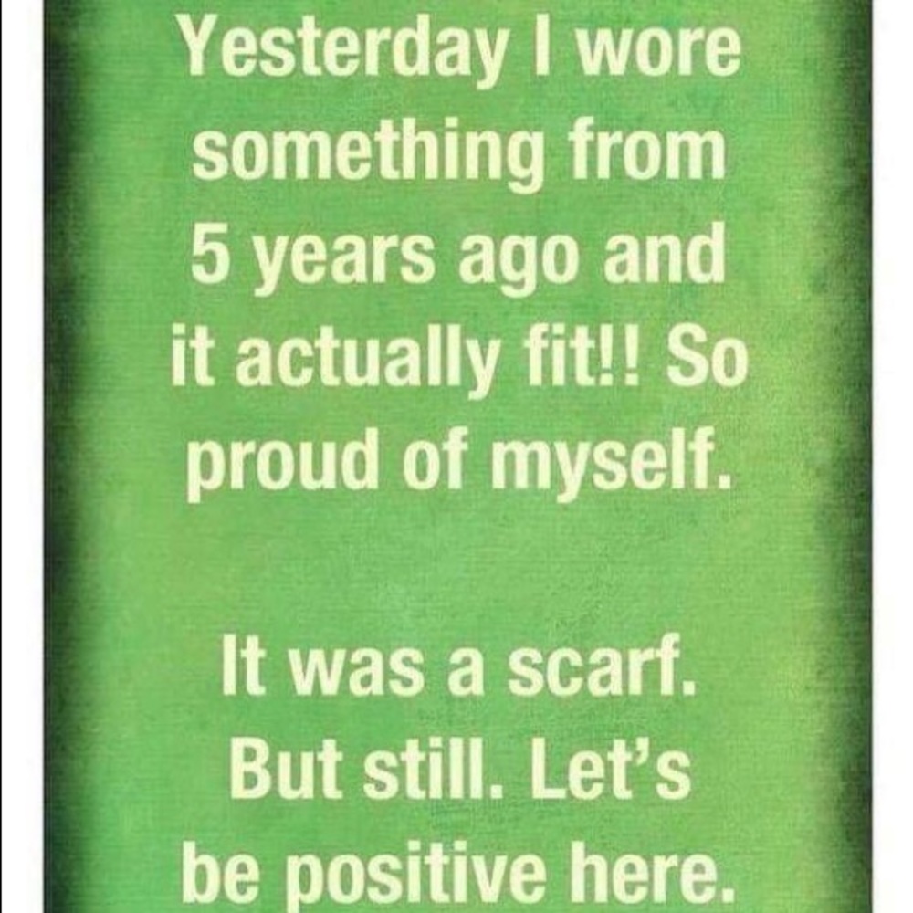 Think positive!